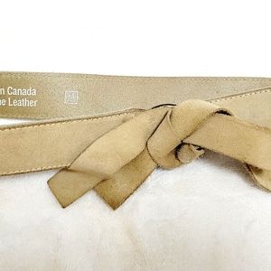 Roots Canada Suede belt- Medium